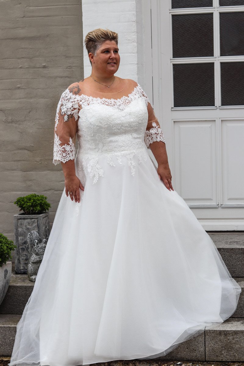 Brudekjole BK224 – Gitte Dahlhus Design, Fredericia