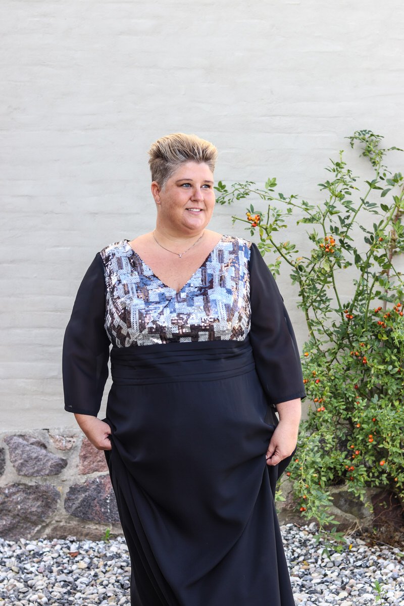 Festkjole FK245 – Gitte Dahlhus Design, Fredericia